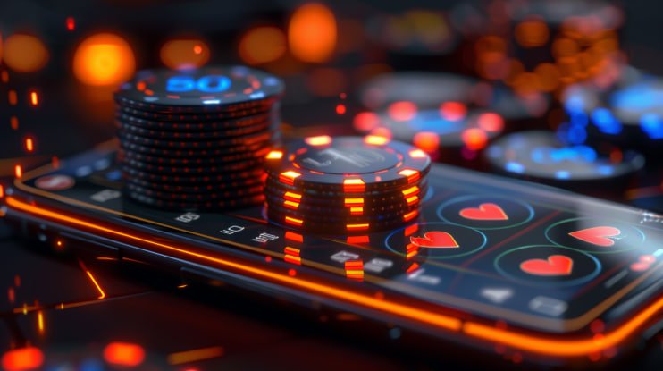 Kontrol taruhan Fortune Tiger dengan slider yang dapat disesuaikan dan tombol putar di layar mobile